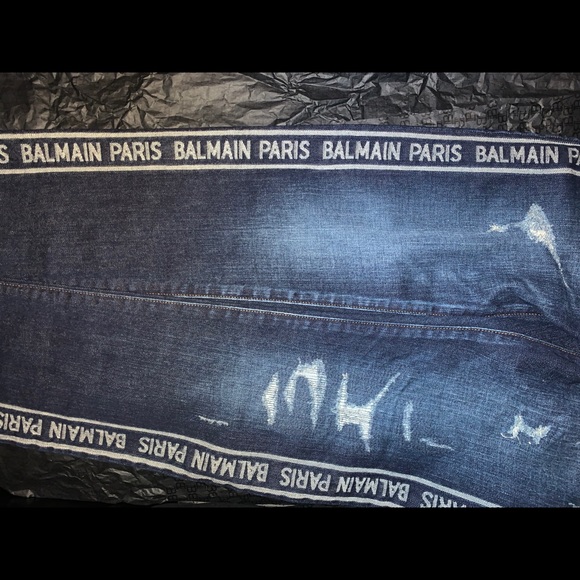 Balmain Logo Slim Jeans With Box - Picture 13 of 14